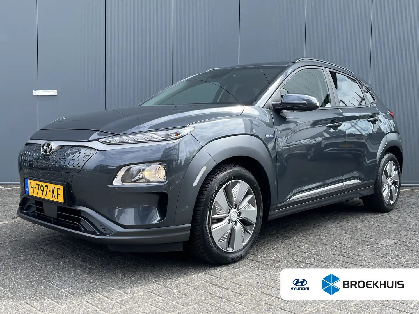 Hyundai KONA EV Fashion 204pk 64 kWh Camera | Carplay | Premium Gris - 1