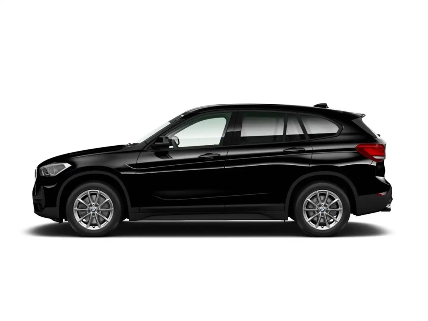 BMW X1 sDrive 18i Navi LED el-HK Klima  DAB SHZ Keyless E Schwarz - 2