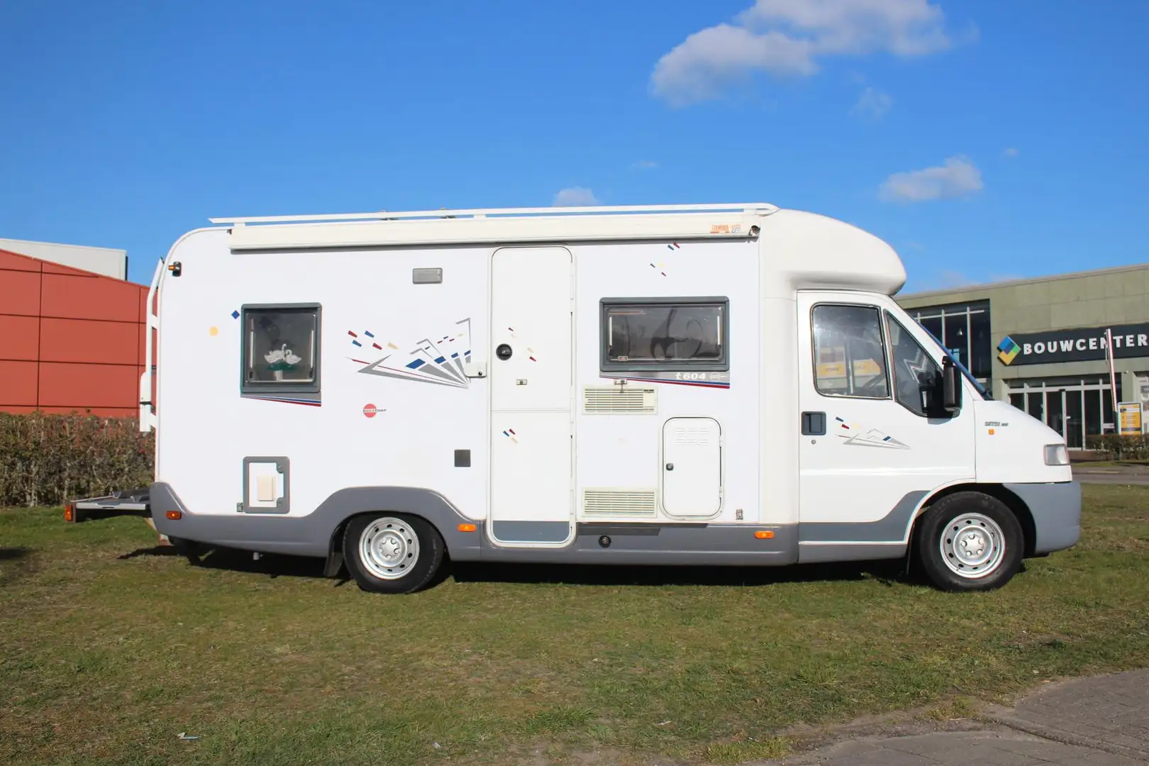 Bürstner Fiat Ducato t 604 2.5 Tdi Frans bed /vast bed Wit - 2