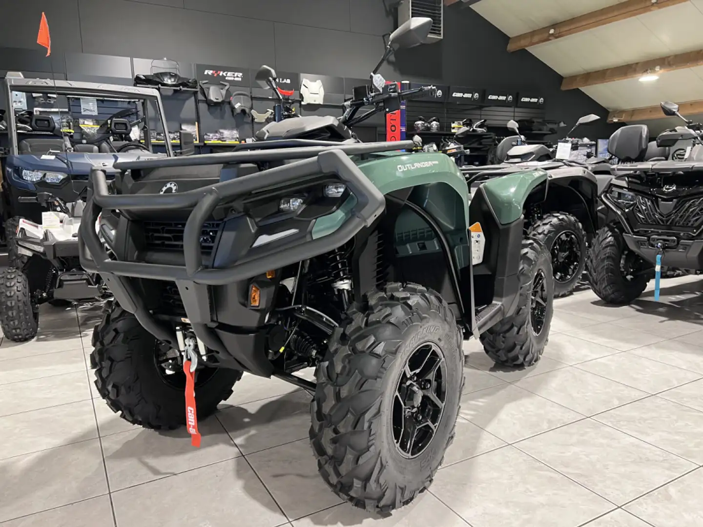 Can-Am Outlander Pro T HD7  T3B  60 km/h Vert - 2