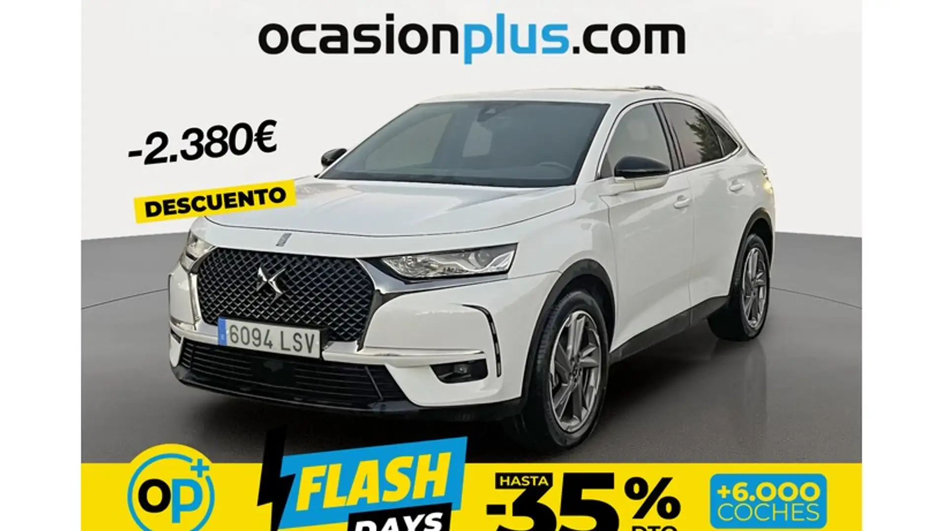 DS Automobiles DS 7 Crossback 1.2 PT. Bastille + 130 Aut. Blanco - 1