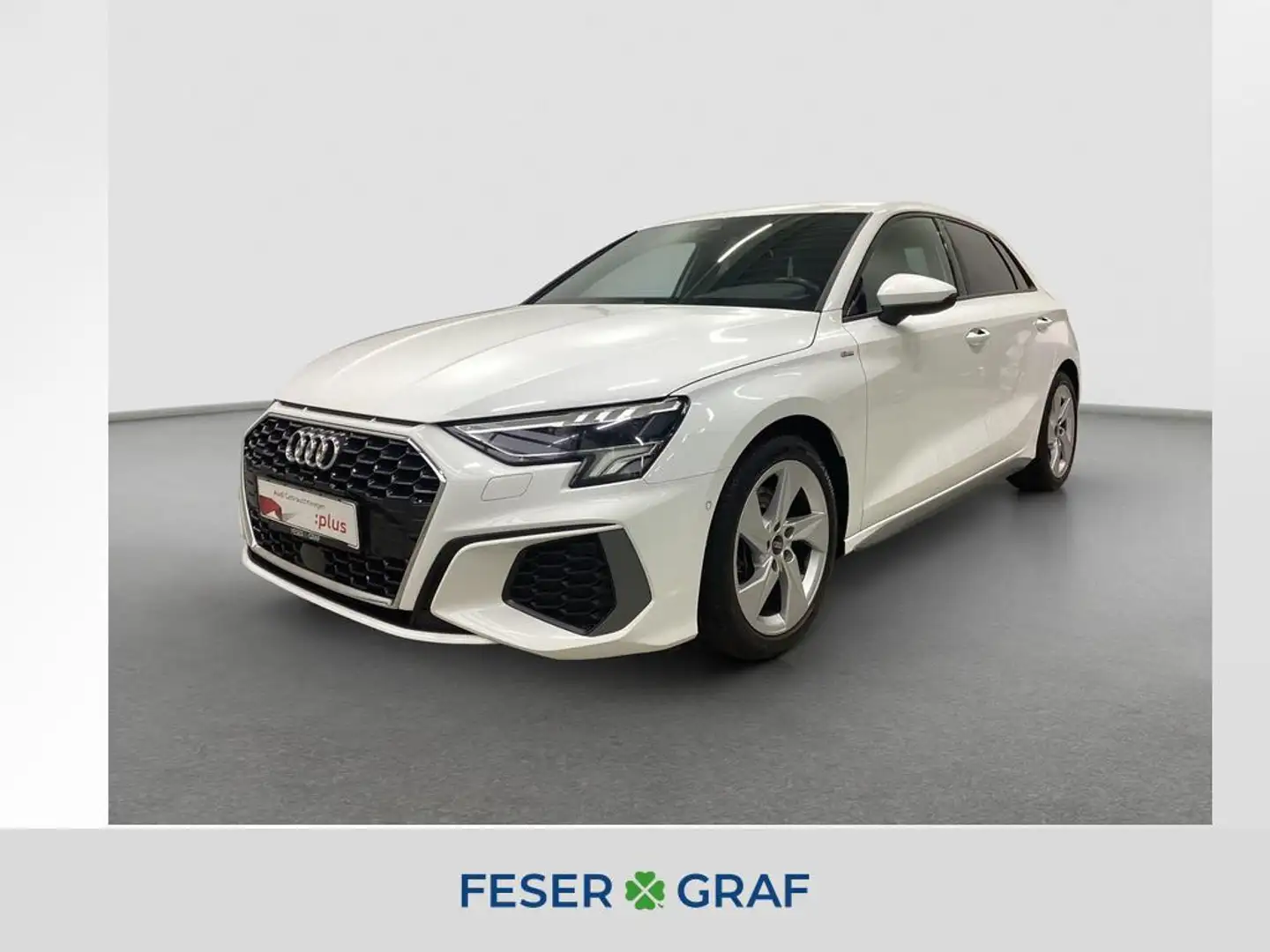 Audi A3 S line 40 TDI quattro B&O LED ACC RFK Navi Weiß - 1