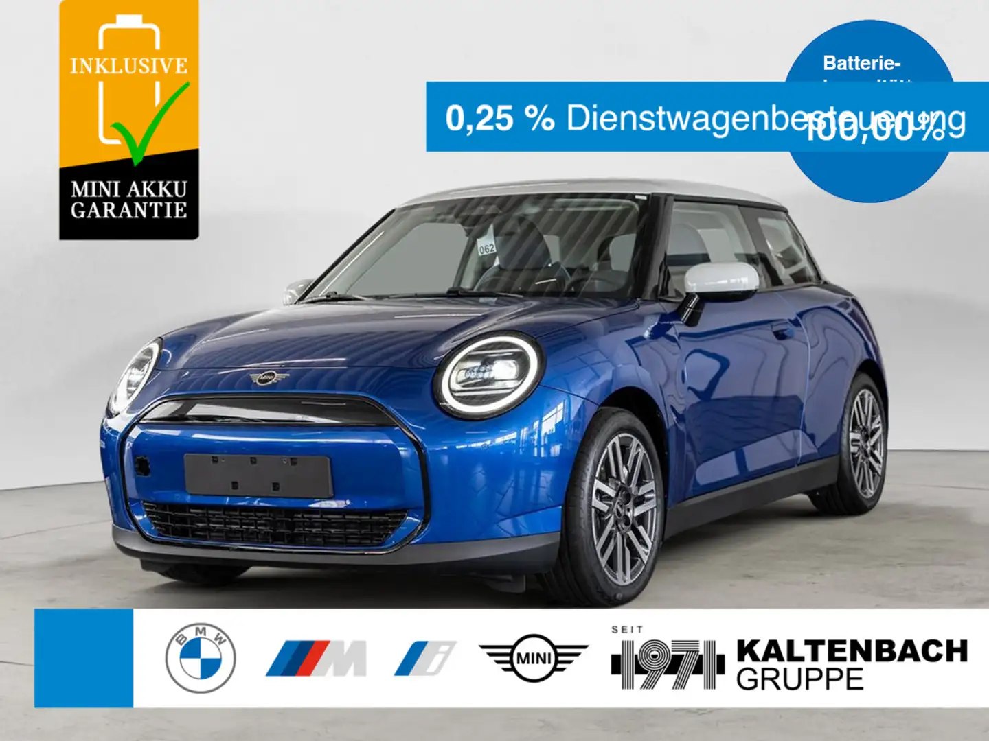 MINI Cooper E Classic Trim HUD LED NAVI KAMERA SHZ Albastru - 1