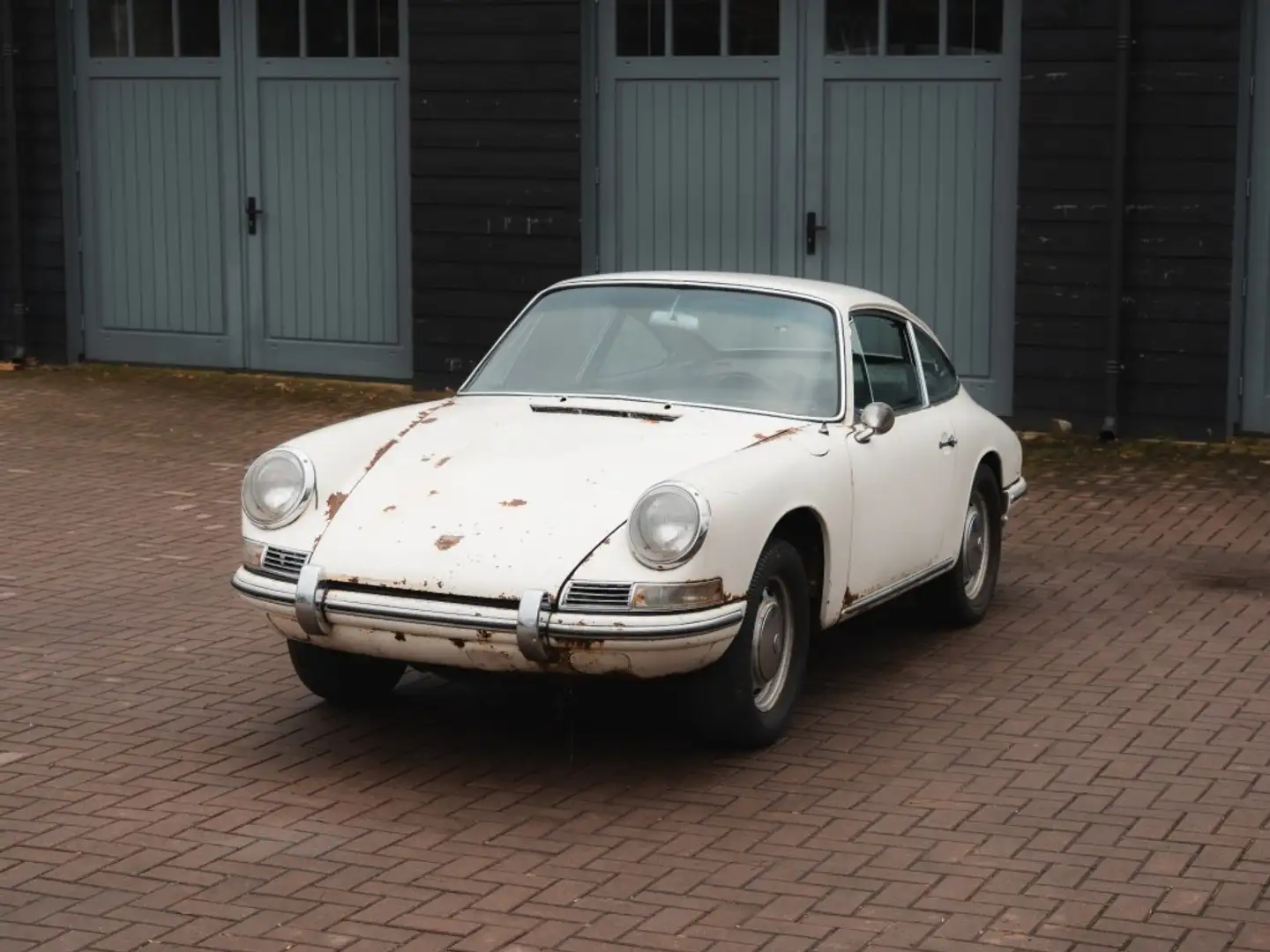 Porsche 912 1966 very early matching SWB Wit - 2