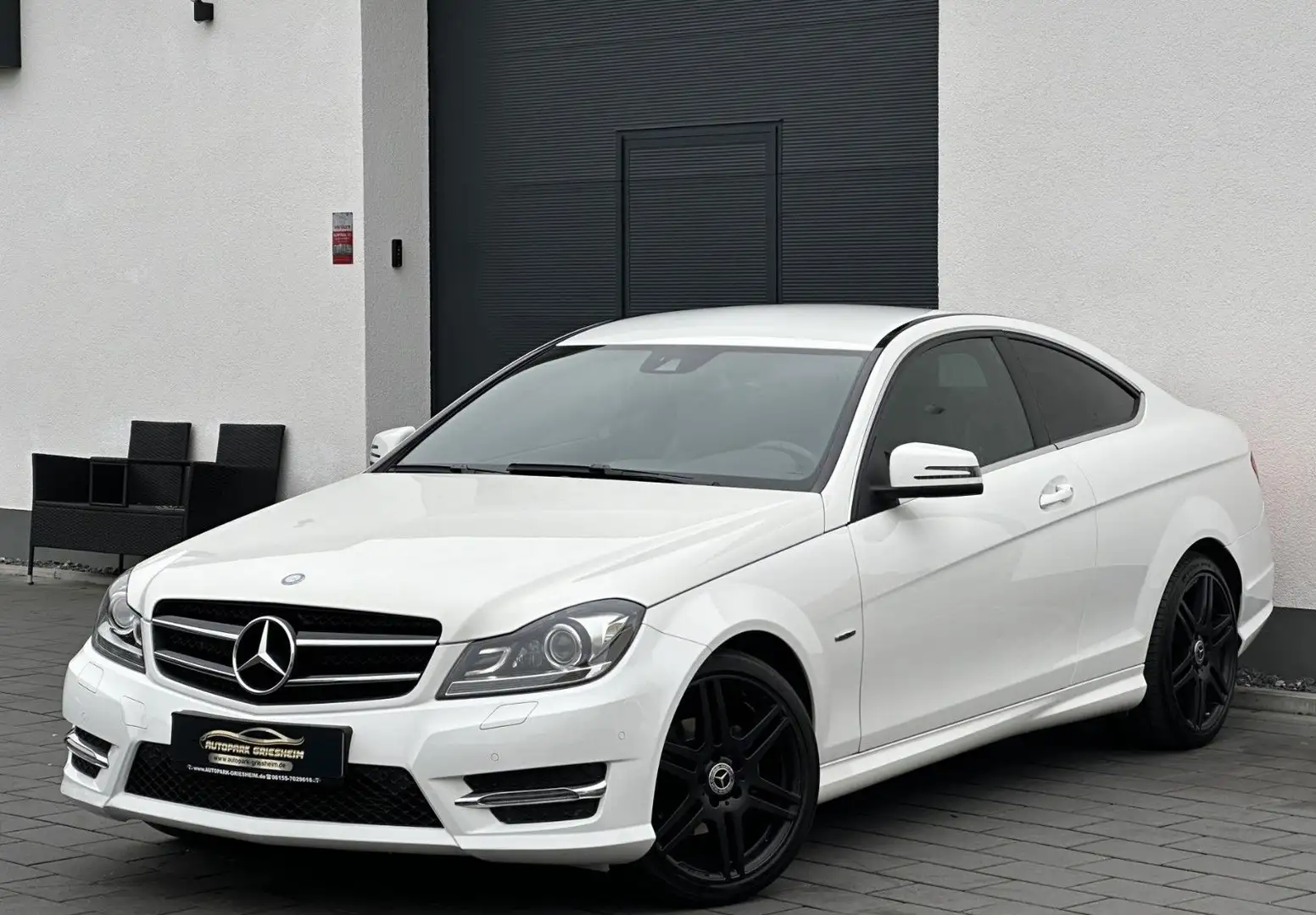 Mercedes-Benz C 180 CGI Coupe*7G*AMG*Edition C*XENON*NUR 23TKM Blanco - 1