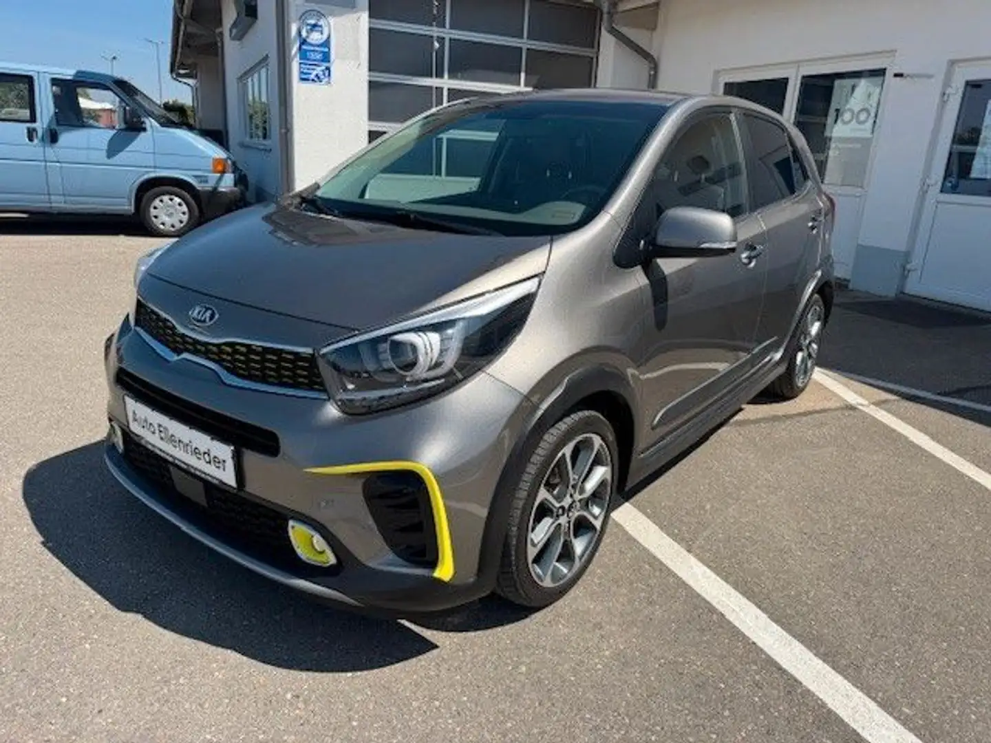 Kia Picanto X-Line Leder,Navi, Kamera Wi Räder Zilver - 1