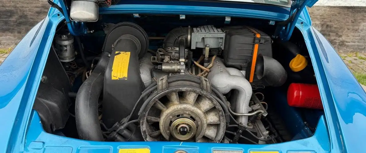 Porsche 911 Carrera 3.2 Bleu Minerva, foto 12