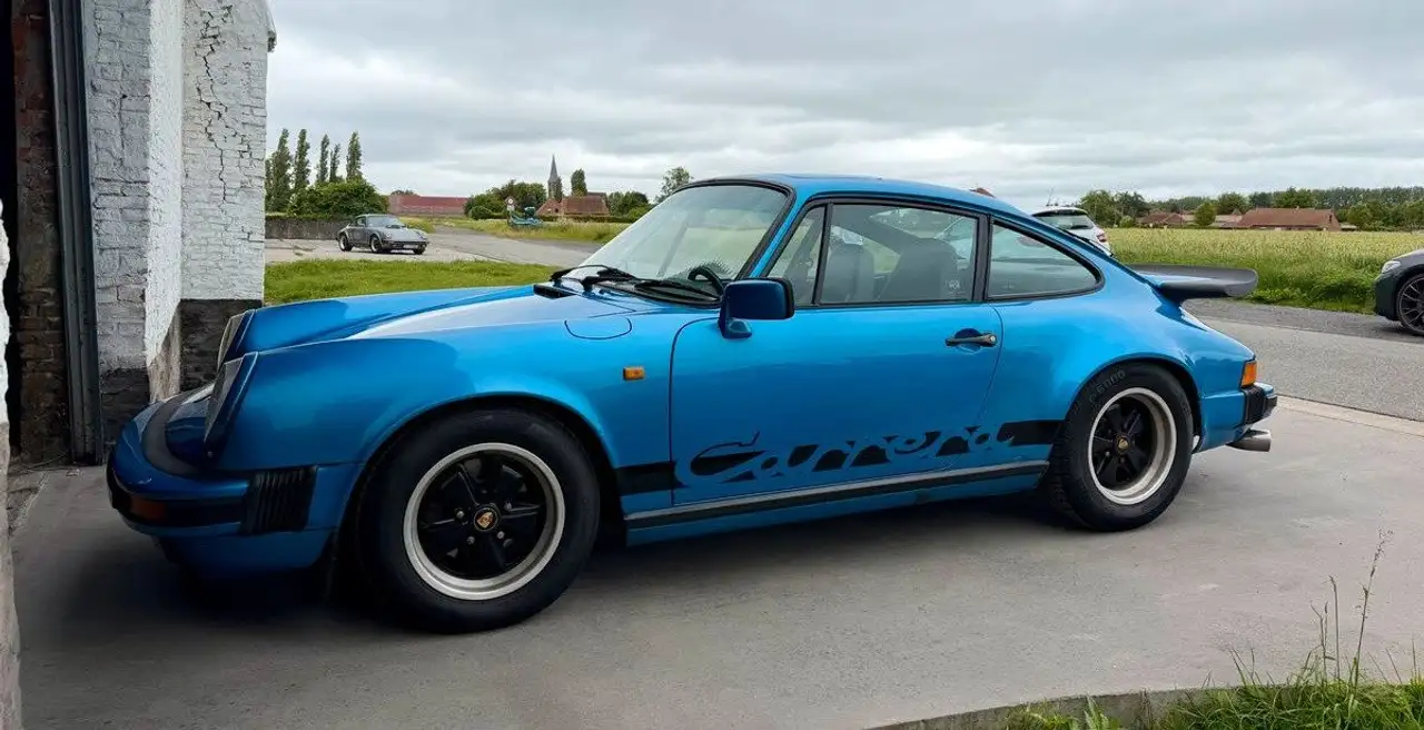 Porsche 911 Carrera 3.2 Bleu Minerva, foto 6