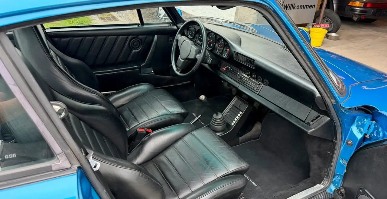 Porsche 911 Carrera 3.2 Bleu Minerva, foto 8