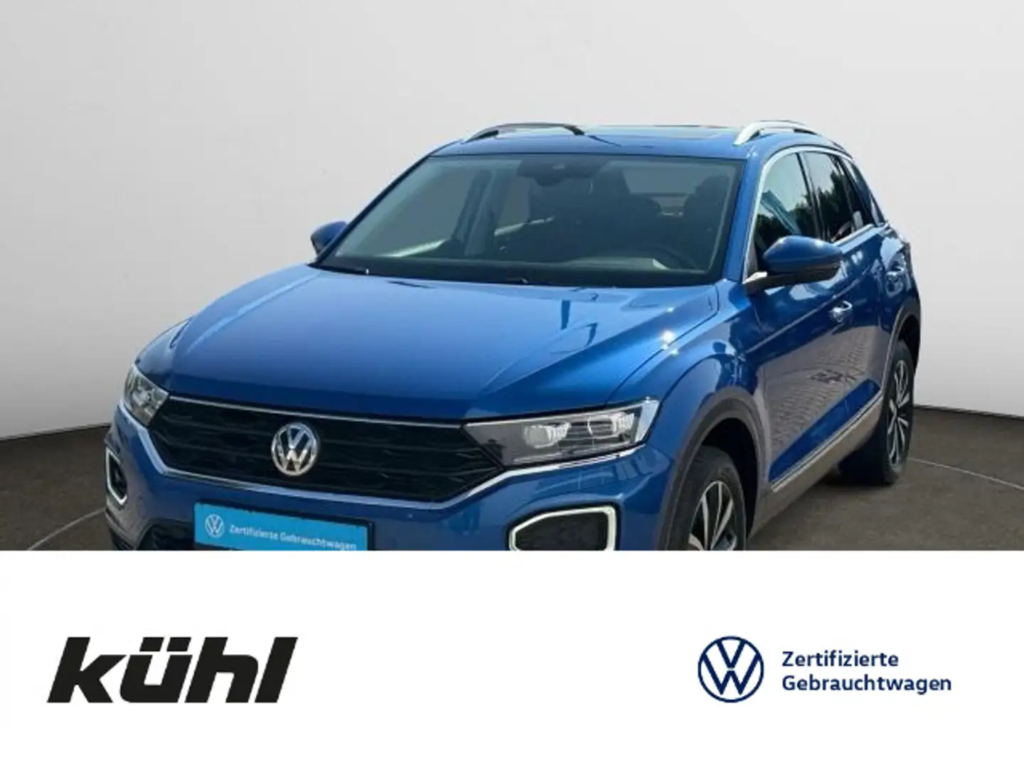 Volkswagen T-Roc 1.5 TSI DSG Style Navi,AHK,LM17 Blau - 1