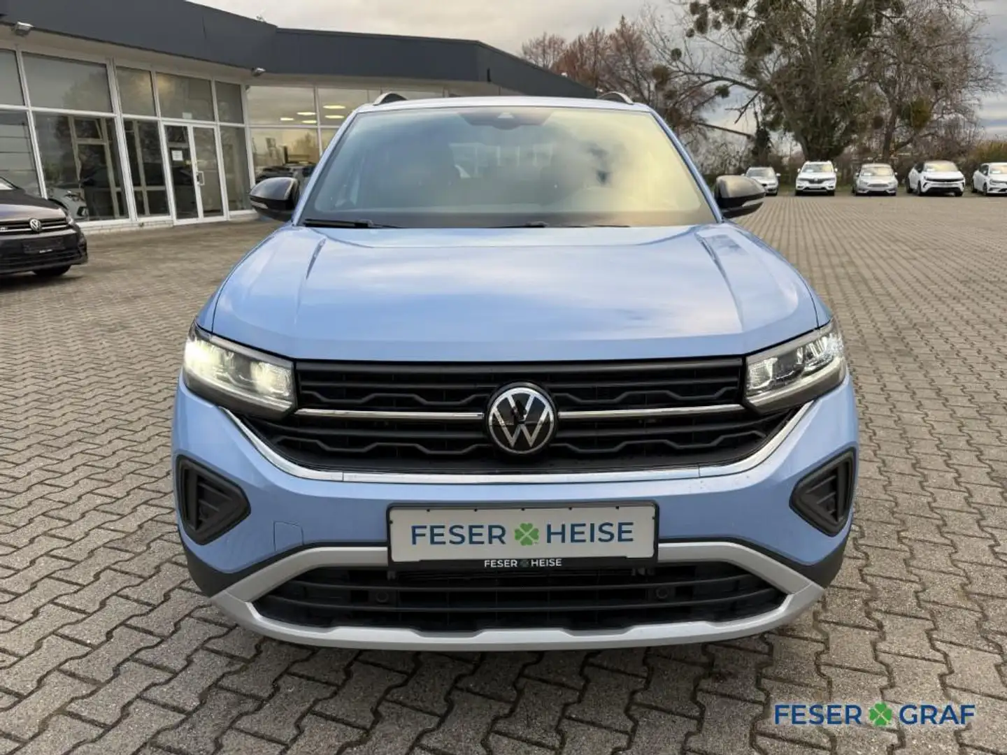 Volkswagen T-Cross Goal 1.0 TSI LED/NAVI/SHZ/KEYLESS Blau - 2