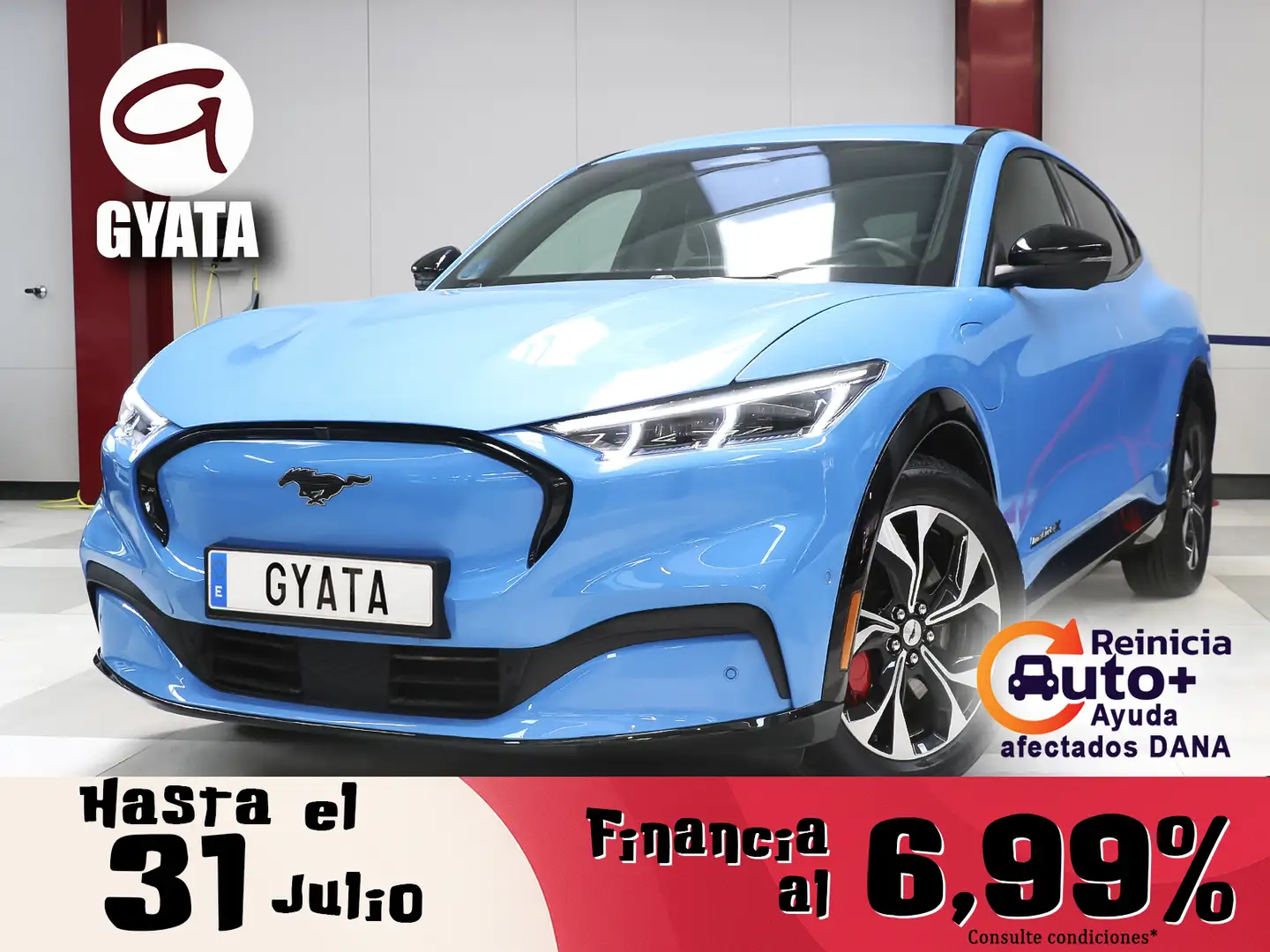 Ford Mustang Shelby Super Snake Bleu - 1