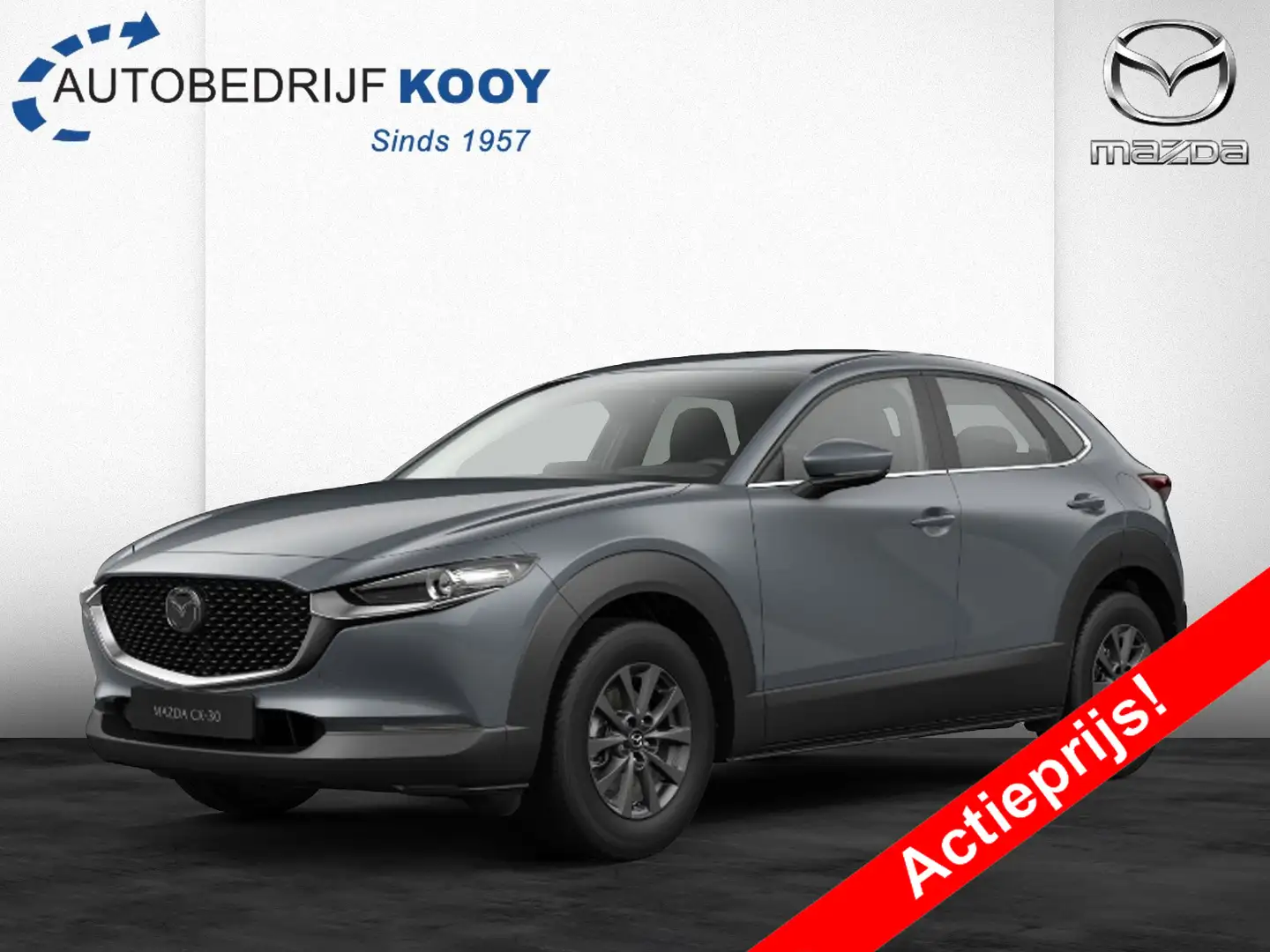 Mazda CX-30 2.5 140pk Prime-line Grijs - 1