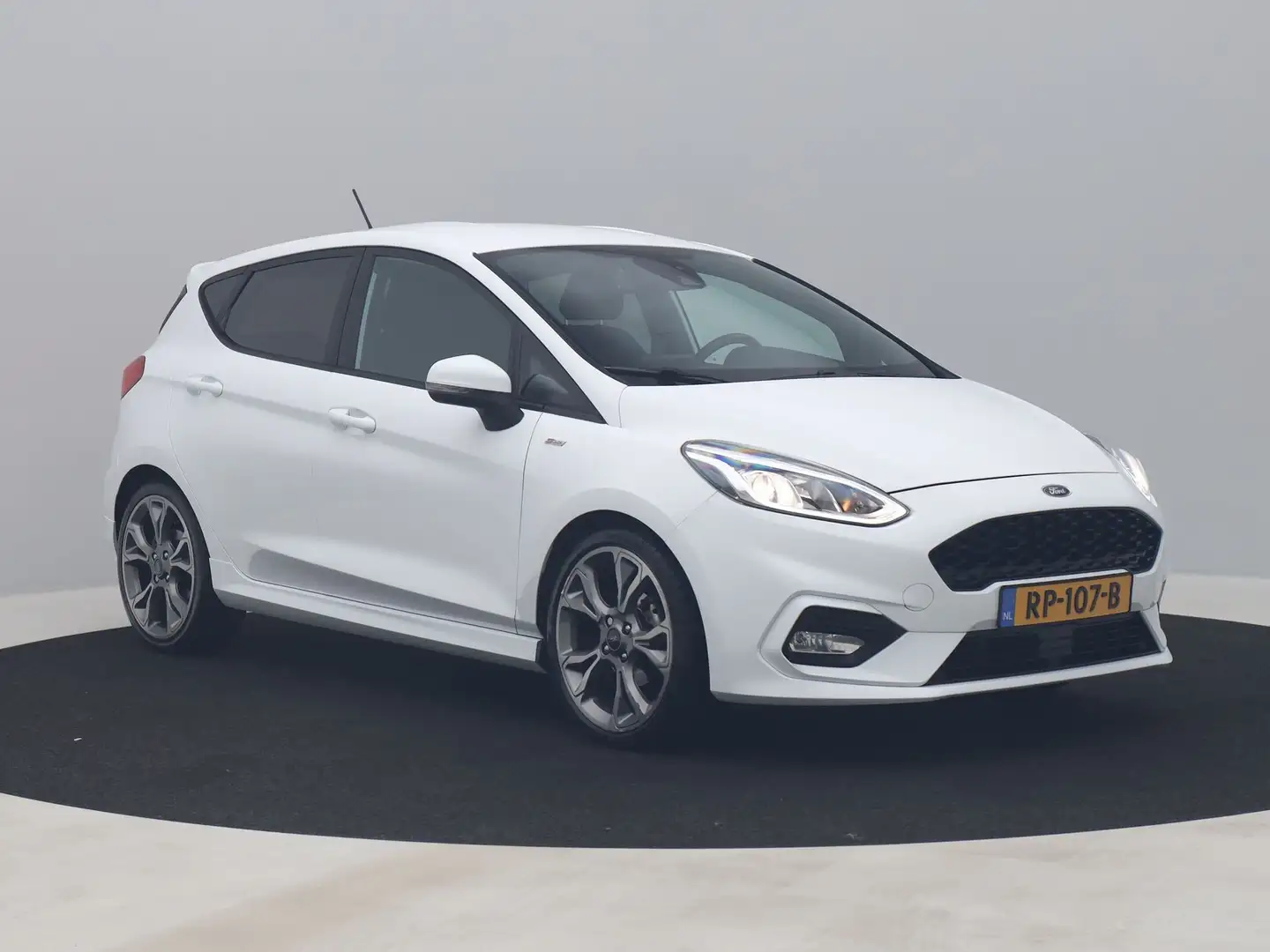 Ford Fiesta 1.0 EcoBoost ST-Line 100 PK 6-Bak | STOEL- EN STUU Wit - 2