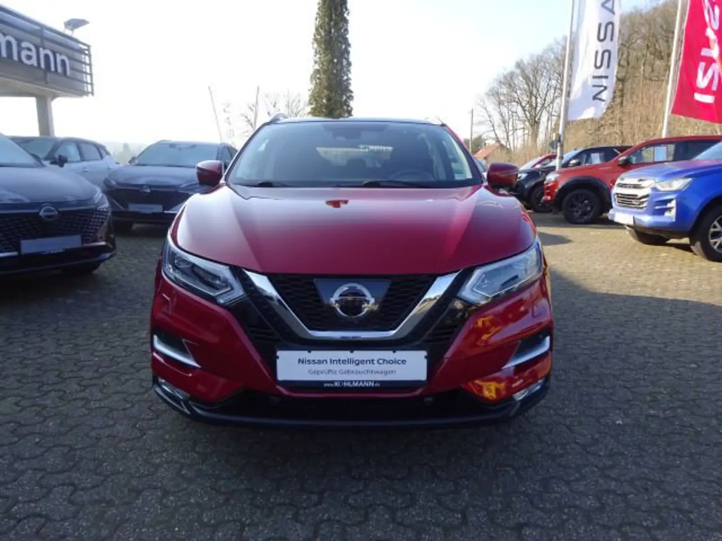 Nissan Qashqai N-Connecta 1.2 DIG-T Klima 360° Rood - 2