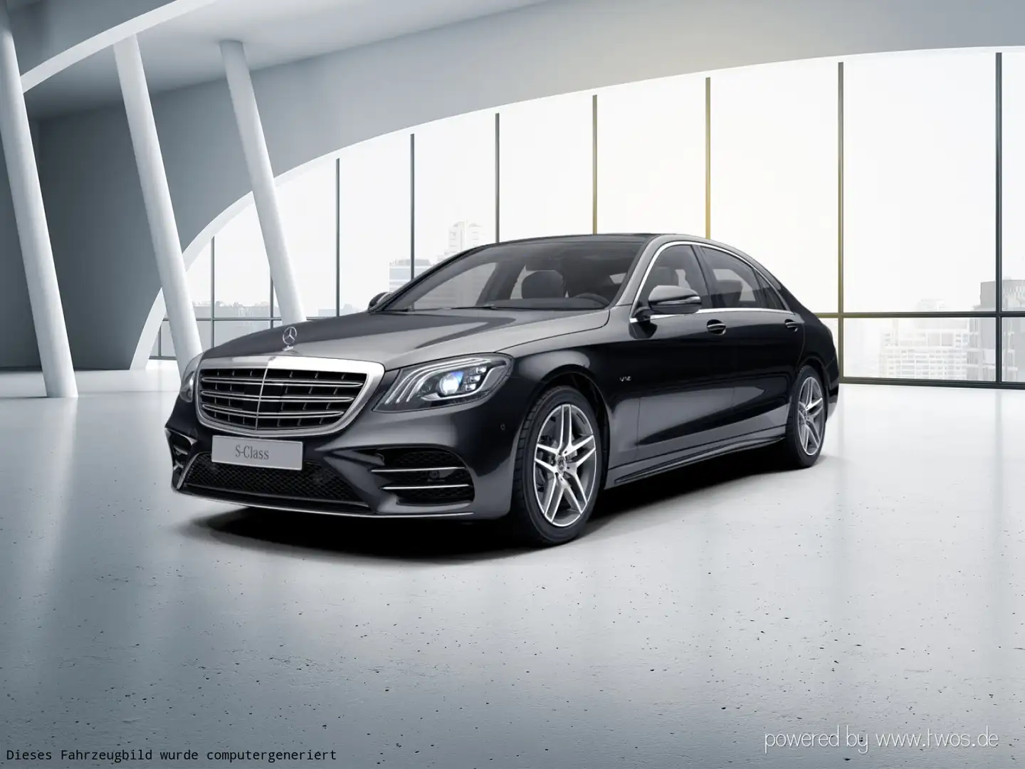 Mercedes-Benz S 600 S 600 Limousine lang AMG PanoD Multibeam 360Kam Noir - 2