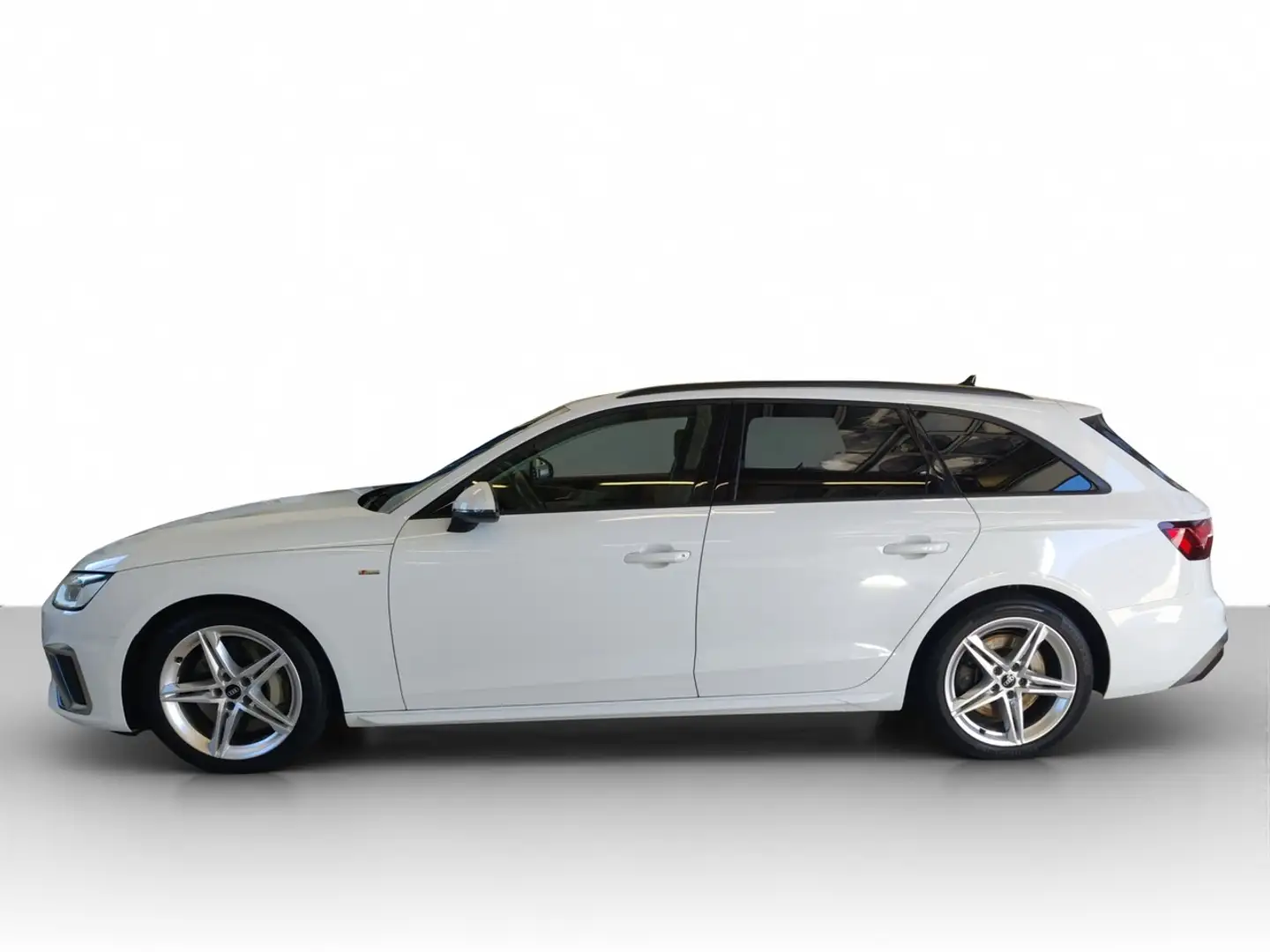 Audi A4 Avant 50 TDI quattro tiptronic S line, AHK, ACC Weiß - 2