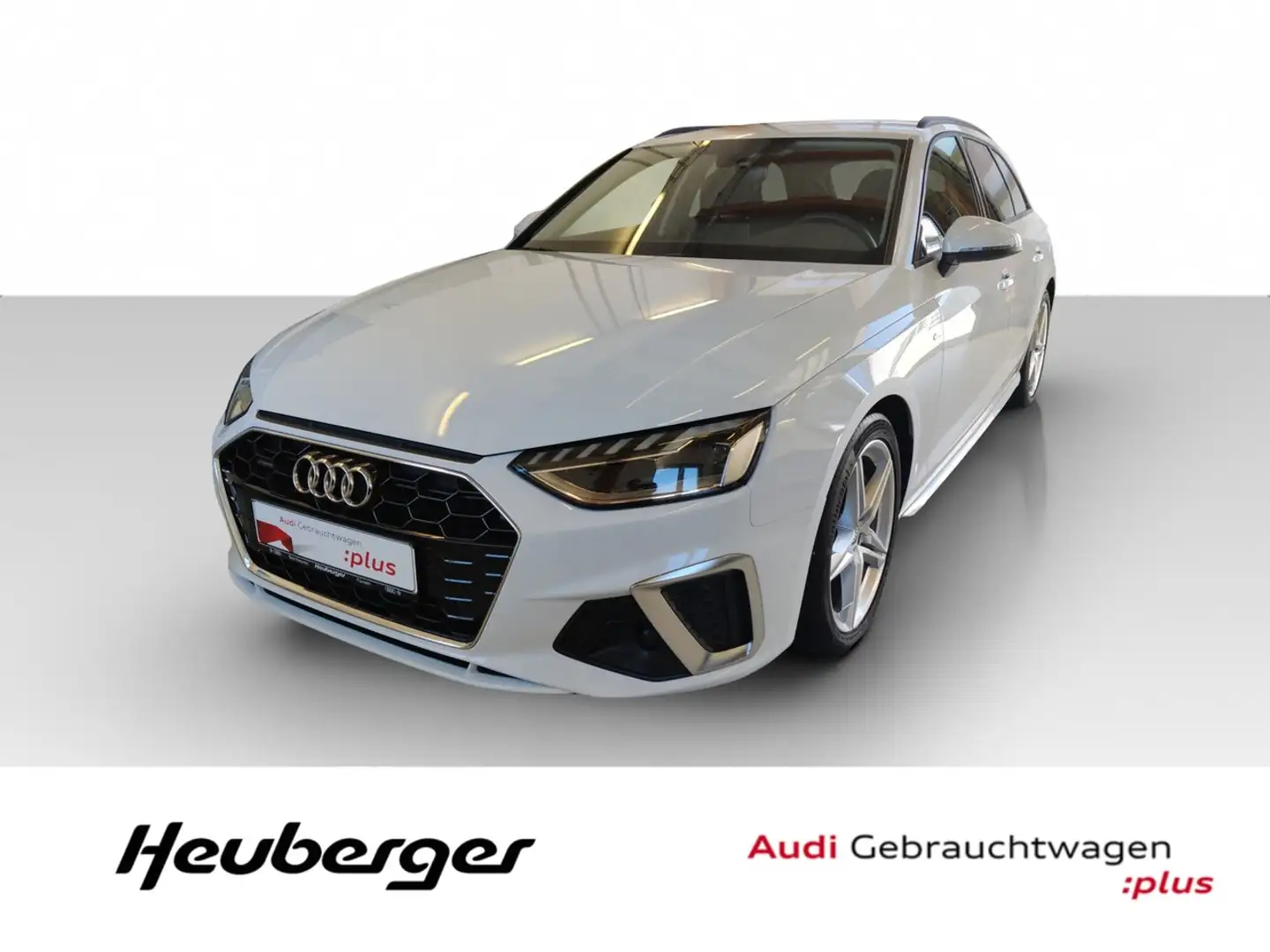 Audi A4 Avant 50 TDI quattro tiptronic S line, AHK, ACC Weiß - 1