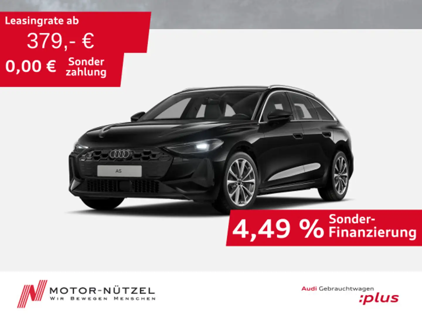Audi A5 40 TFSI S-TR NAVI+RFK+ACC+SHZ+18"LM+VC Schwarz - 1