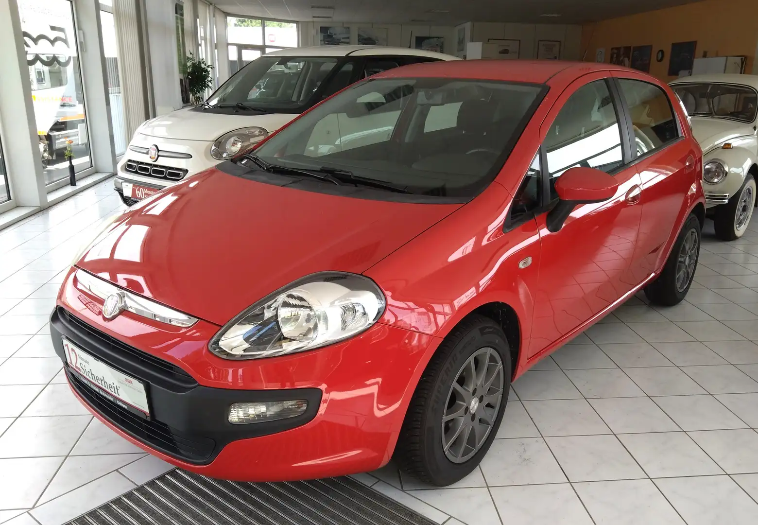 Fiat Punto 1.2 Pop Klimaanlage Radio Rot - 1