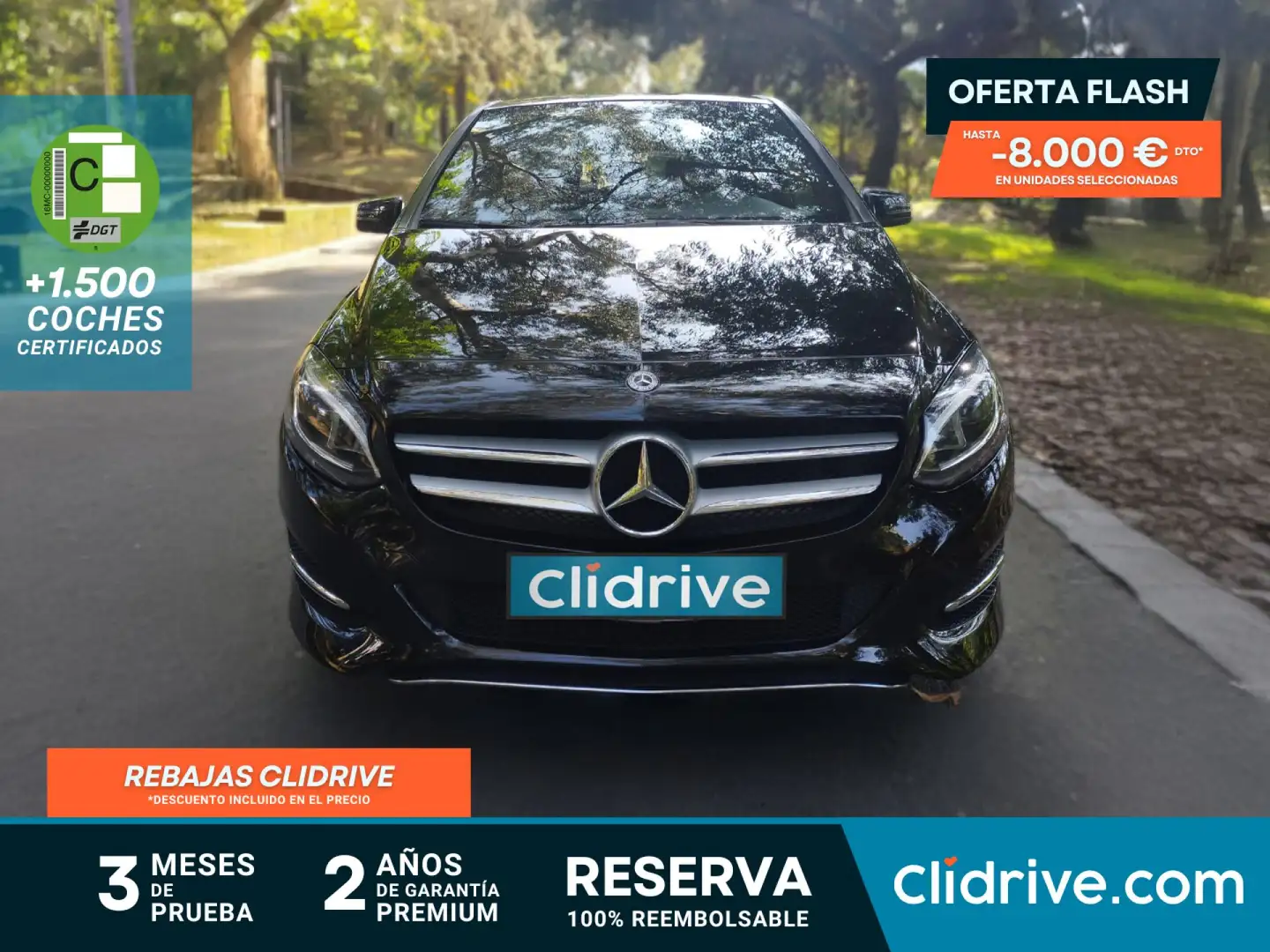 Mercedes-Benz B 220 d Czarny - 1