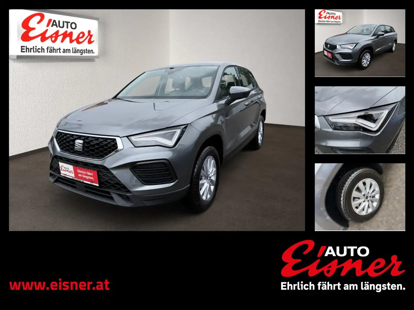 SEAT Ateca Reference Edition 1.0 TSI Vordersitze beheizbar! Grau - 1