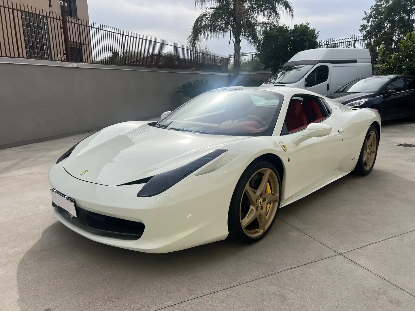 Ferrari 458 Spider 4.5 dct Bianco - 2