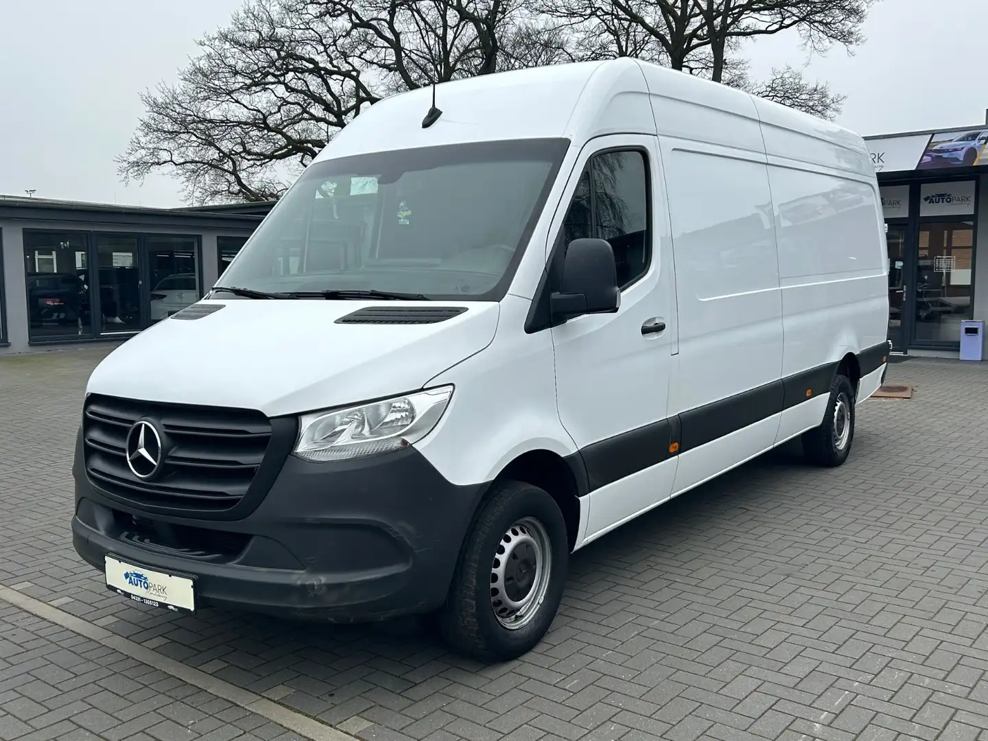 Mercedes-Benz Sprinter III Kasten 317 Klima  AHK CDI Wit - 1