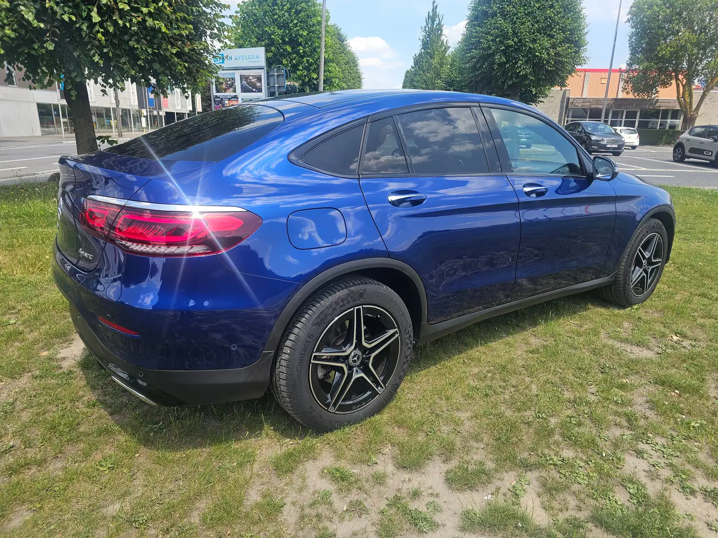 Mercedes-Benz GLC 220 Coupé d 4-Matic (EU6AP) Blauw - 2