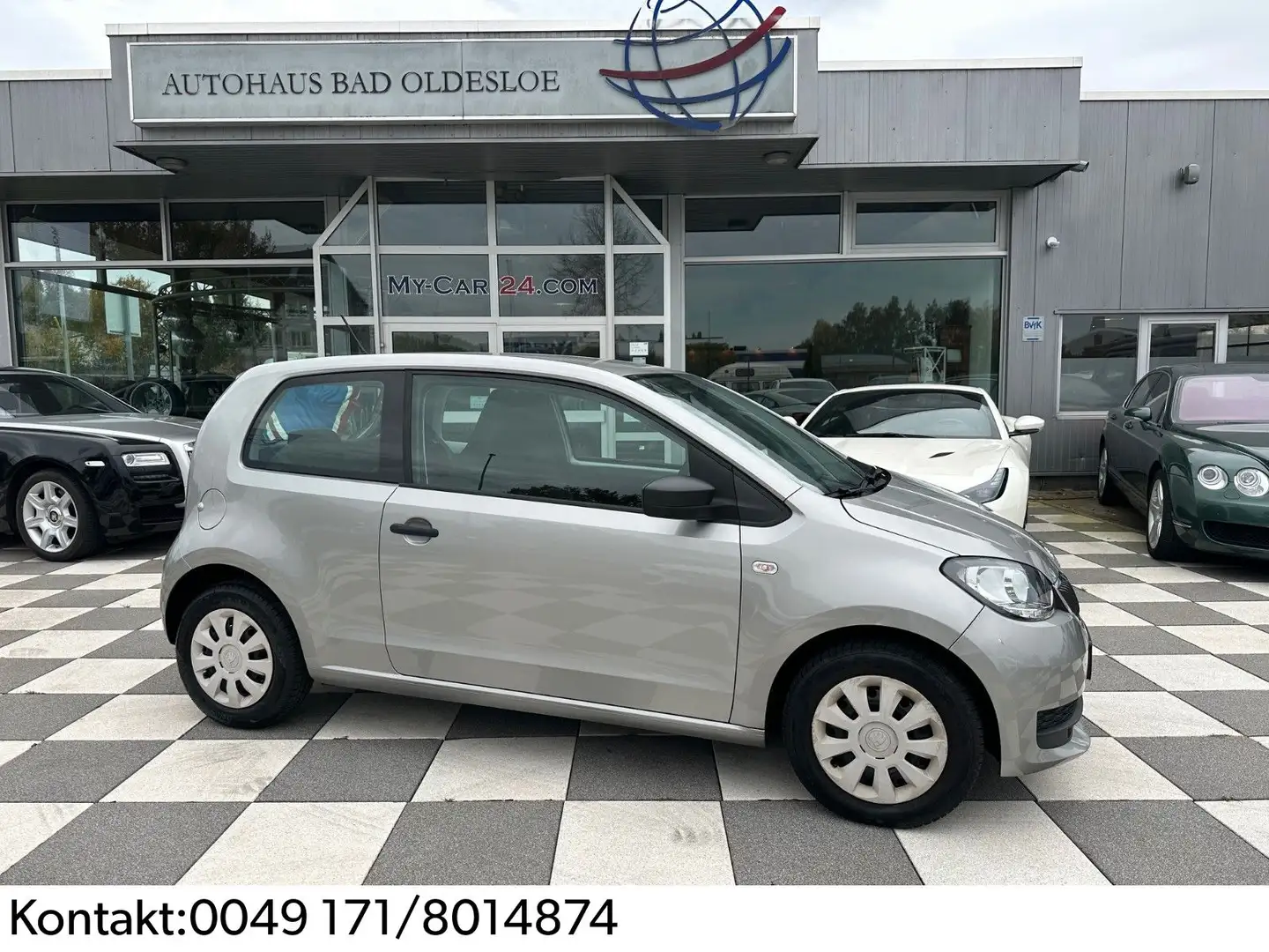 Skoda Citigo Active,Klima.ZV, Silber - 1