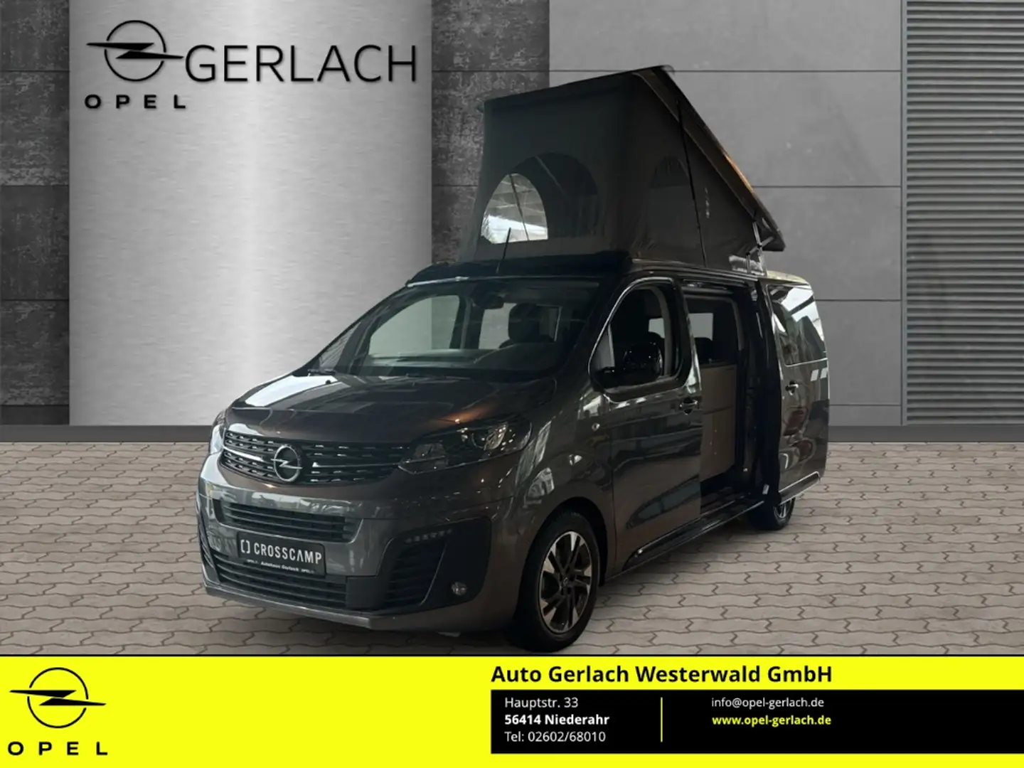 Crosscamp Full Opel Zafira Life L 2.0 D EU6d-T 5-Sitzer HUD Grau - 1