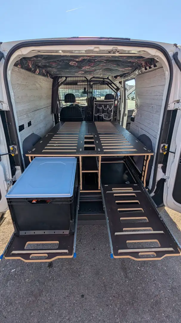 Fiat Doblo MAXI | Minicamper | fux:box I Autozelt Weiß - 2