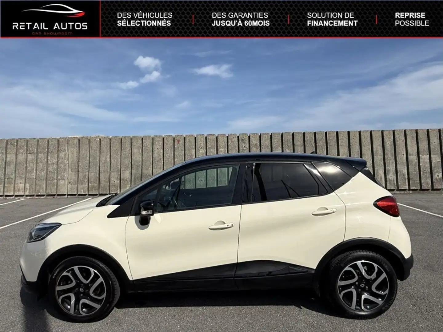 Renault Captur 1.5 dCi 90ch Intens EDC eco² Blanc - 2