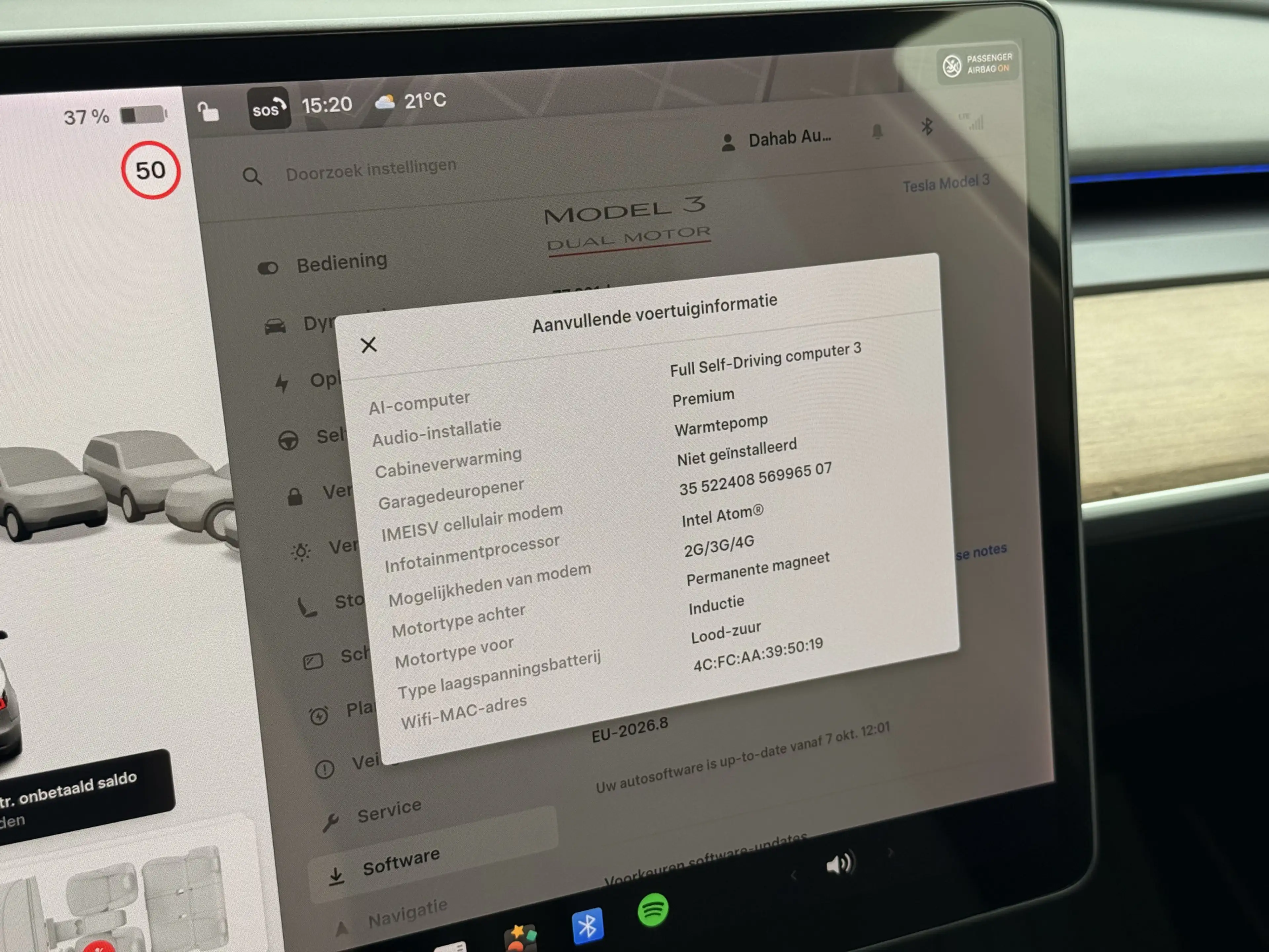 Tesla Model 3 Long Range AWD Dual Motor 75 kWh | ACC | Panoramad — photo 33