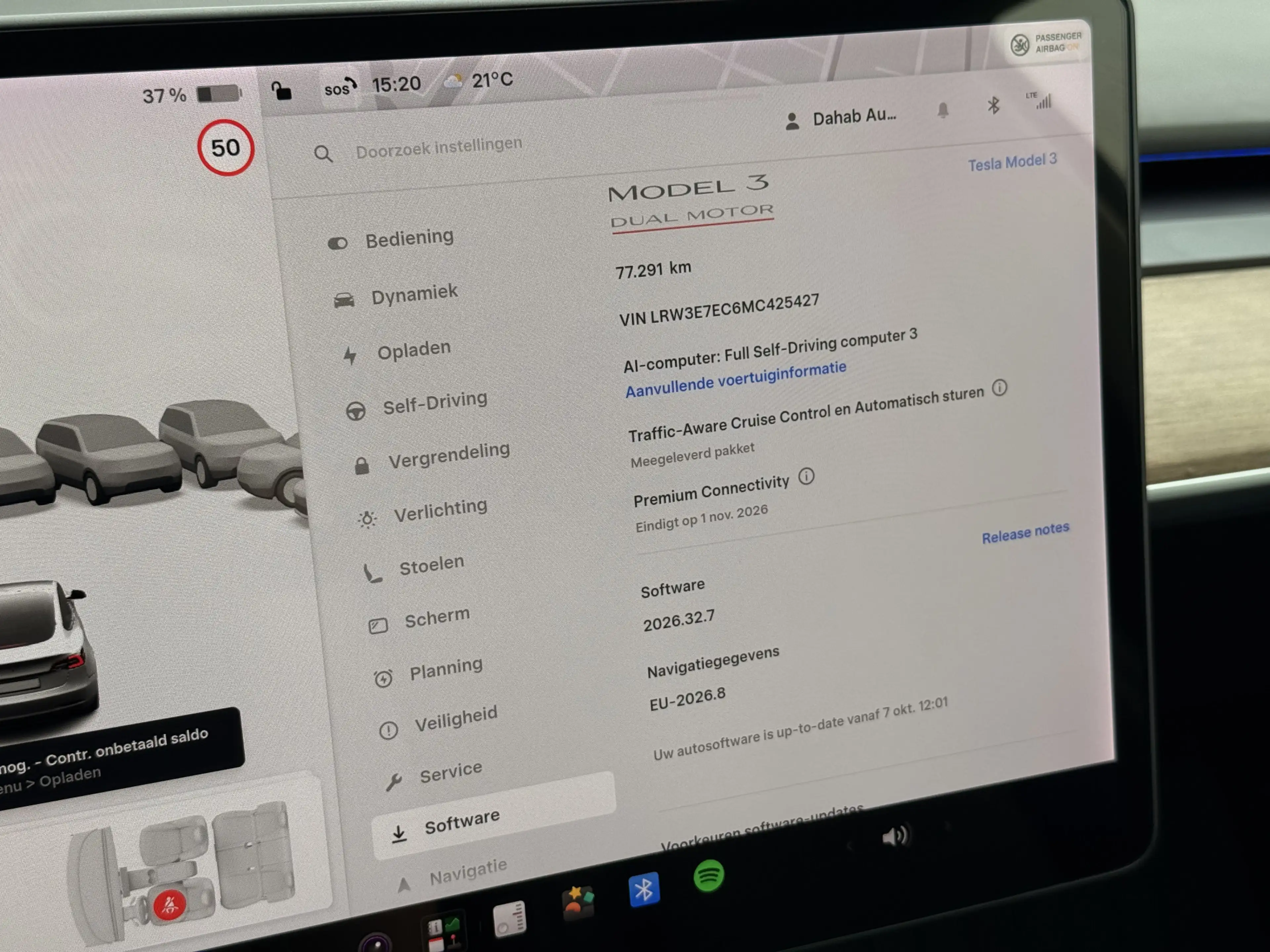 Tesla Model 3 Long Range AWD Dual Motor 75 kWh | ACC | Panoramad — photo 30