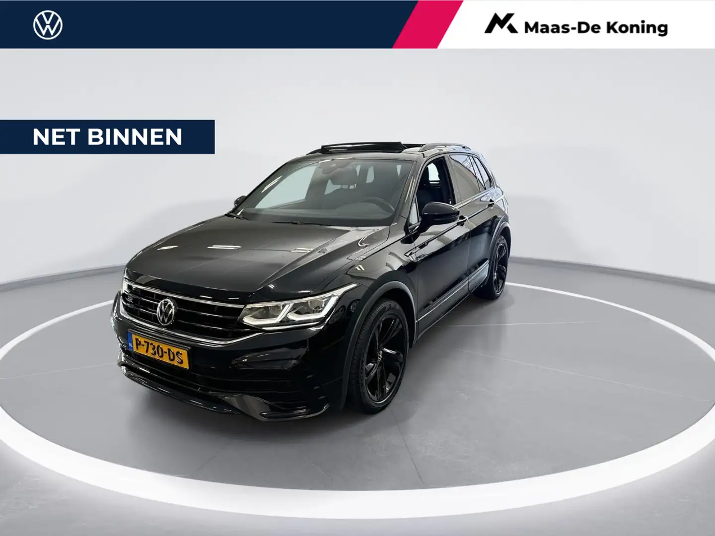 Volkswagen Tiguan 1.5 Tsi 150pk DSG R-Line Business+ · Apple/Android Zwart - 1