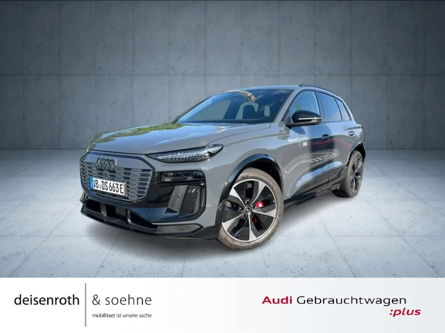 Audi SQ6 edition one grey Matrix/OLED/B&O/HuD/4xSHZ/Assist Gris - 1