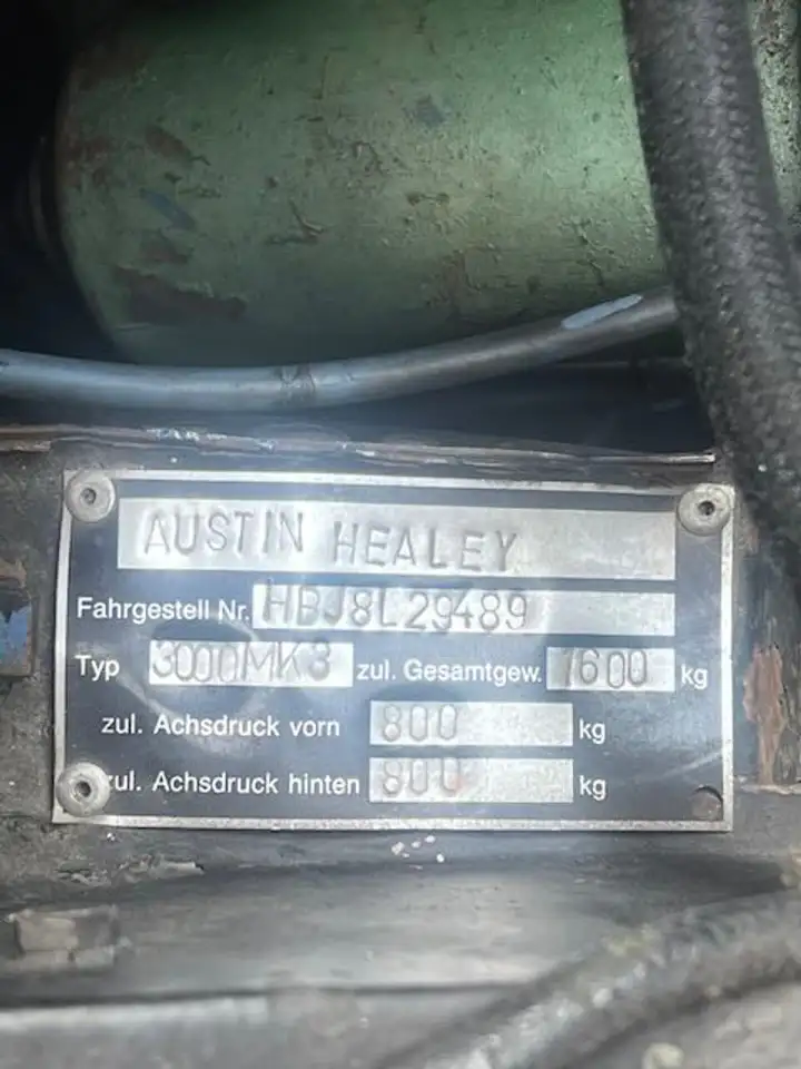 Austin-Healey 3000 MK III, foto 12