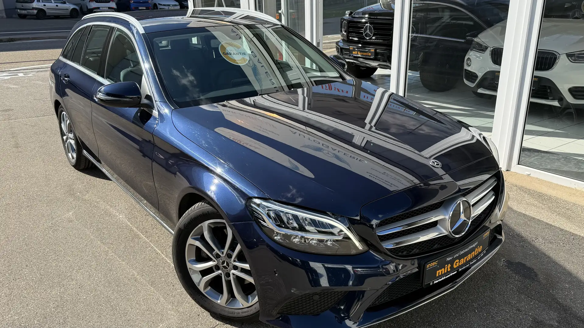 Mercedes-Benz C 200 Td AVANTDGARDE LEDER LED Rückfahrkamera 17ZOLL Bleu - 2