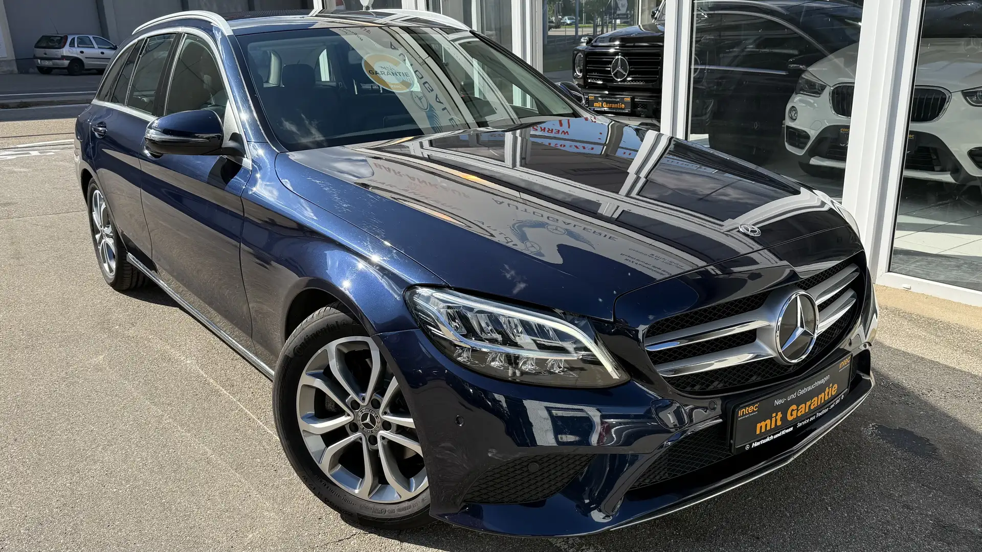 Mercedes-Benz C 200 Td AVANTDGARDE LEDER LED Rückfahrkamera 17ZOLL Bleu - 1