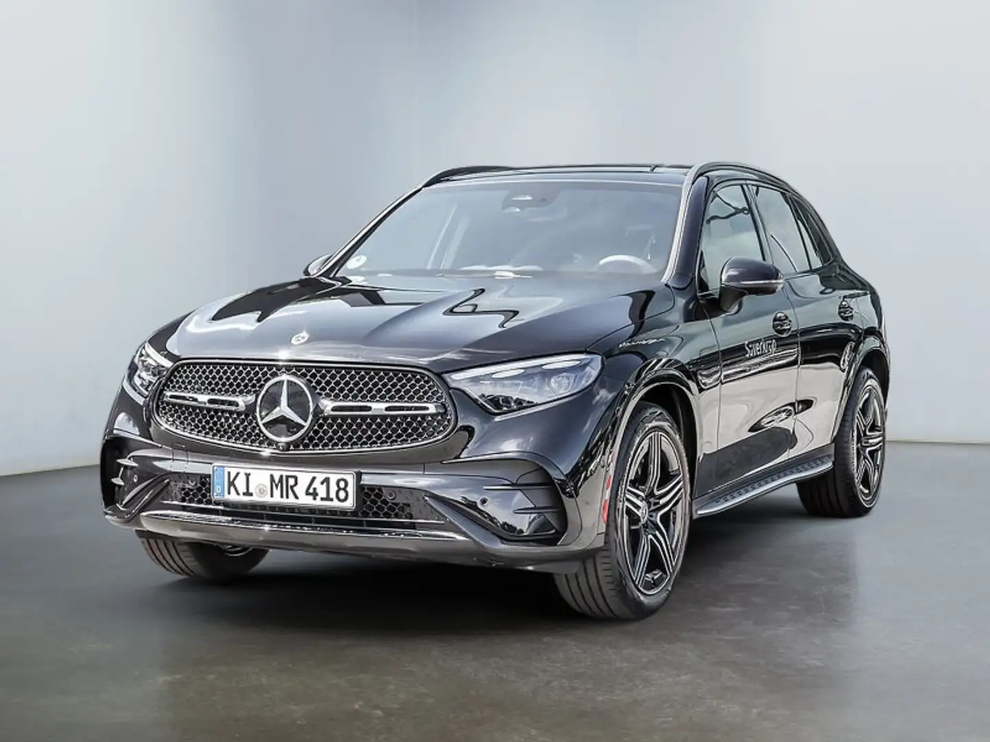 Mercedes-Benz GLC 220 d 4M AMG NIGHT SPUR PANO AHK 360 PDC Schwarz - 2