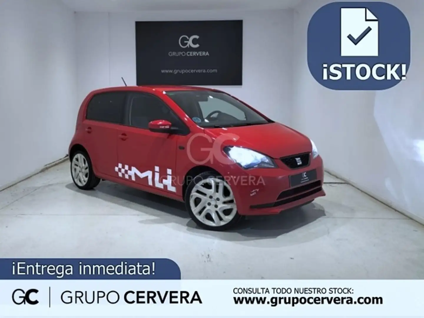 SEAT Mii 1.0 Style 60 Червоний - 1