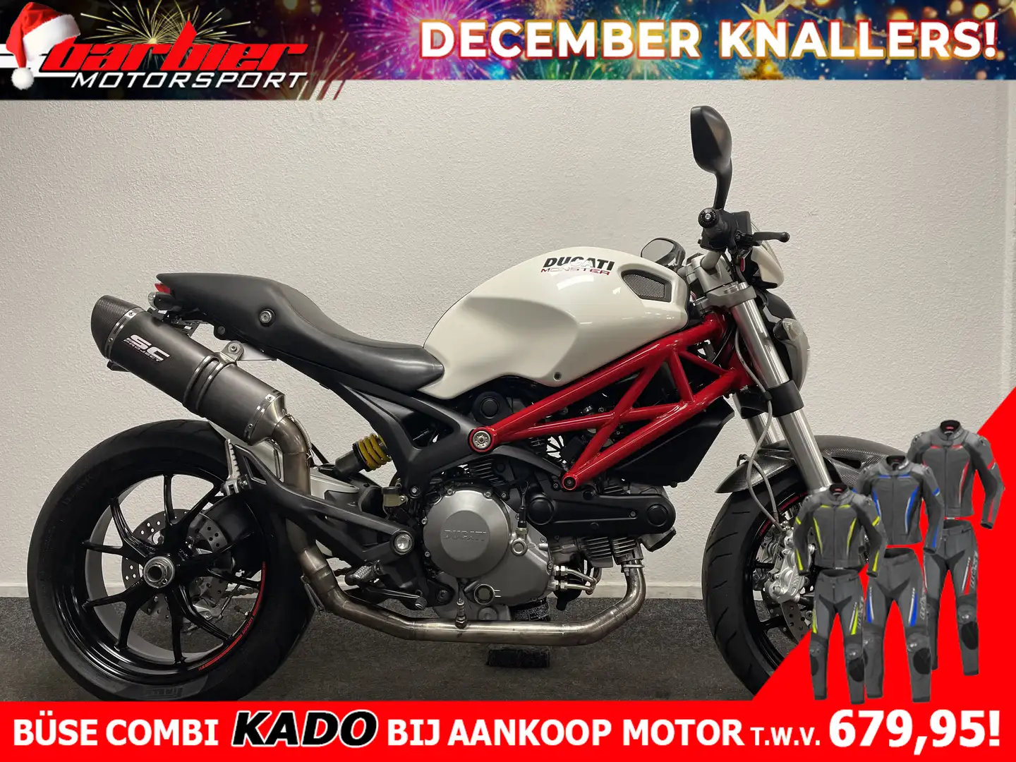 Ducati M 796 Wit - 1