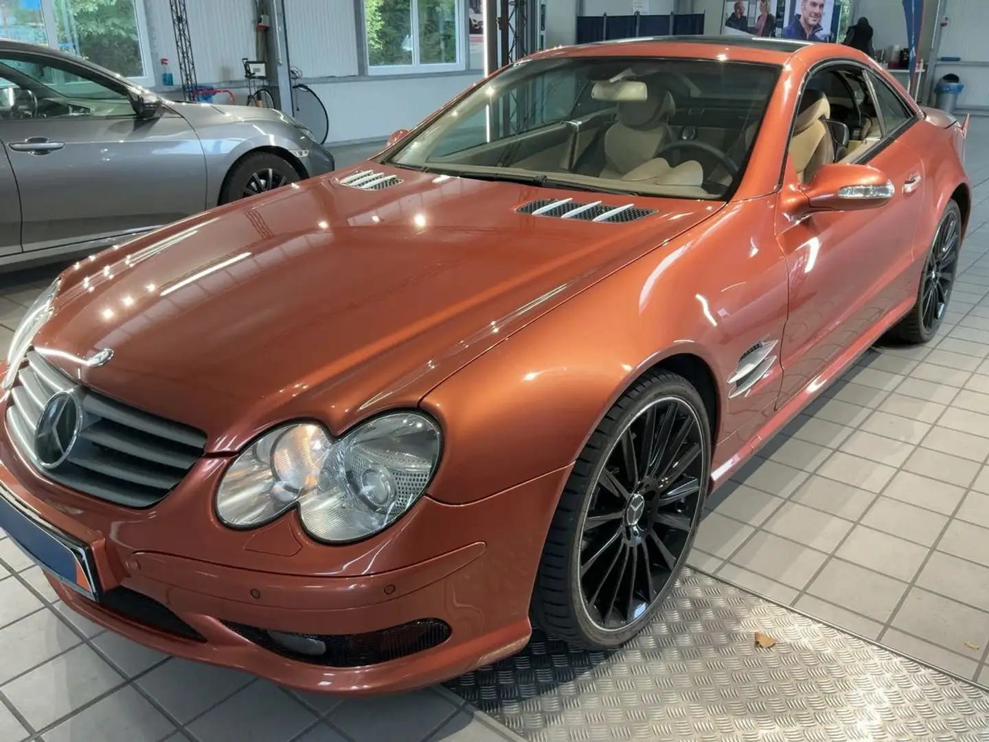 Mercedes-Benz SL 500 V8 AMG ORIGINALE!COLORE DESIGNO ORANGE!UNICA LEGGI Arancione - 1