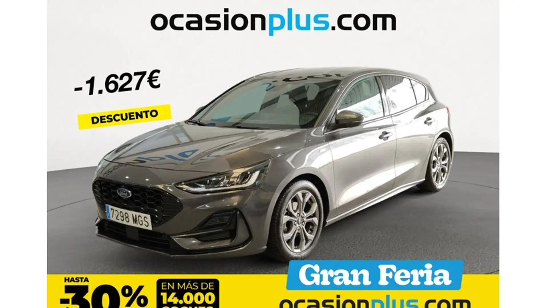 Ford Focus 1.0 Ecoboost MHEV ST-Line 155 Gris - 1