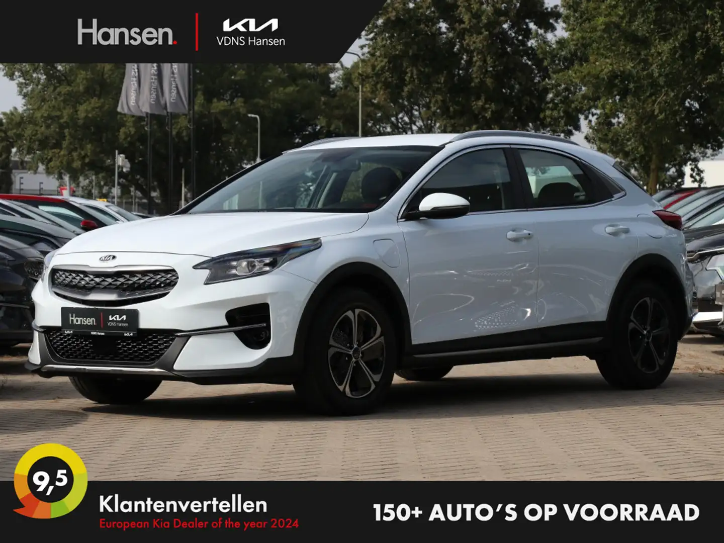 Kia XCeed 1.6 GDi PHEV DynamicLine I Trekhaak I Half-leder Blanco - 1