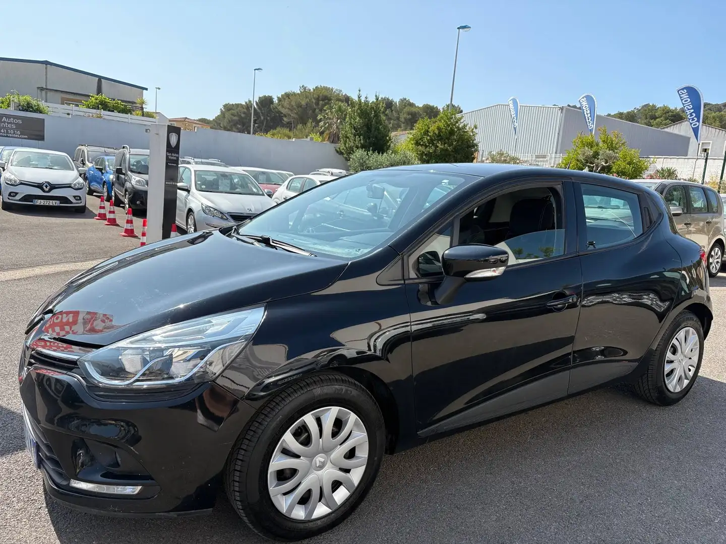Renault Clio SOCIETE DCI 90 ENERGY E6C AIR MEDIANAV Noir - 1