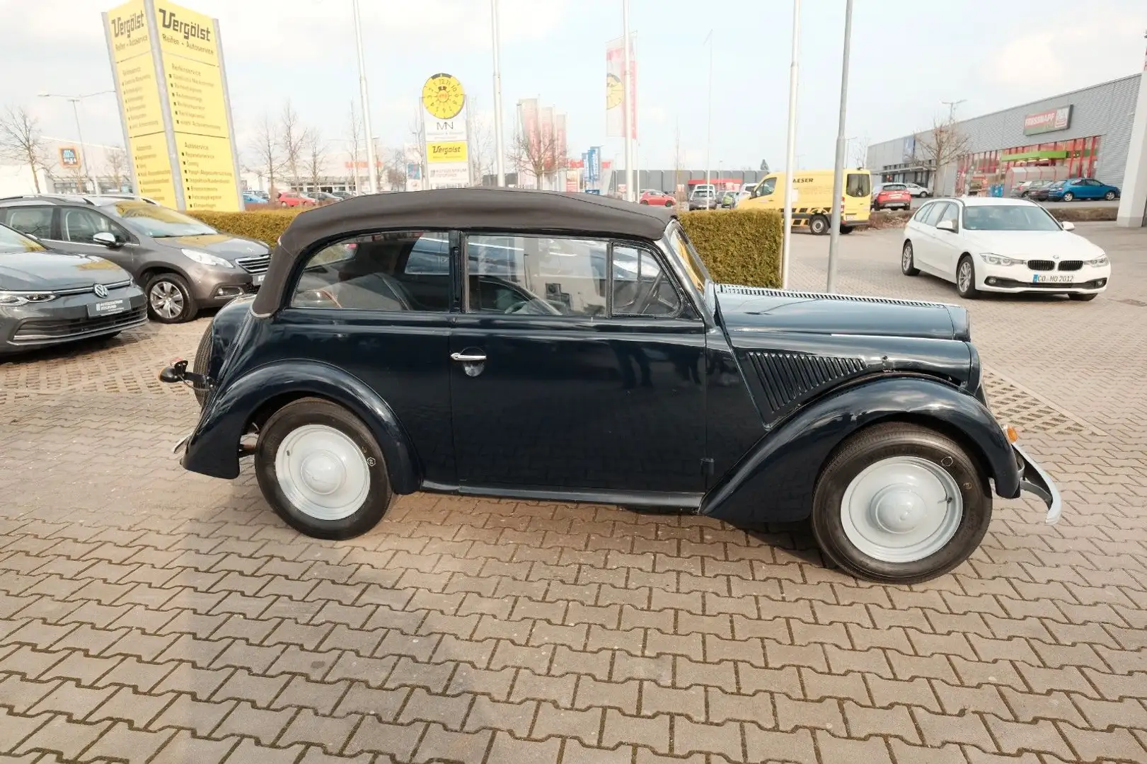 Opel Olympia Cabrio 1936 Bleu - 2