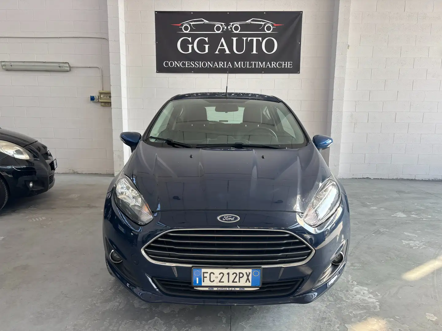 Ford Fiesta Fiesta VI 3p 1.4 Business Gpl 95cv E6 Bleu - 2