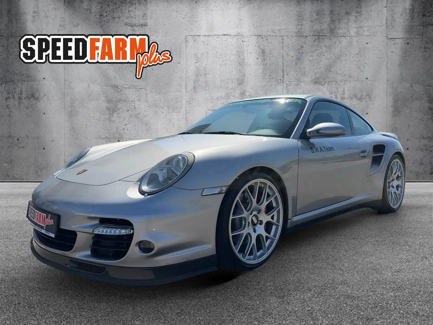 Porsche 911 Carrera Coupe Mezger Turbo Techart 600 PS Grau - 1